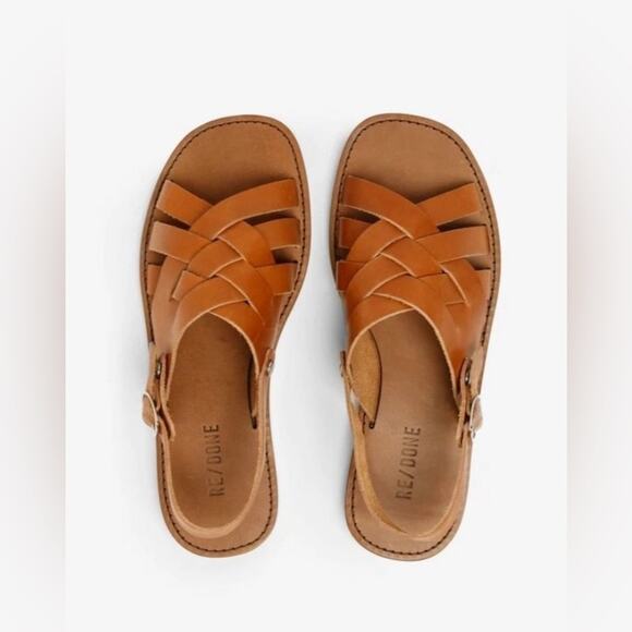 Re/Done Shoes - RE/DONE Women's 90s Slingback Fisherman Sandals NWOT/NWOB Size EU 37